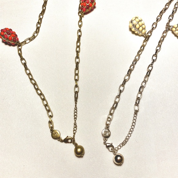 Liz Claiborne Necklace Two-tone Coral color - Picture 11 of 11